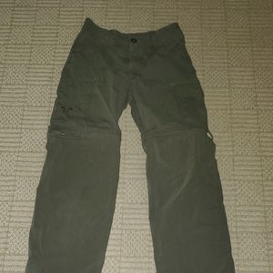 Boy Scout switch back pants size 12 turns into shorts.